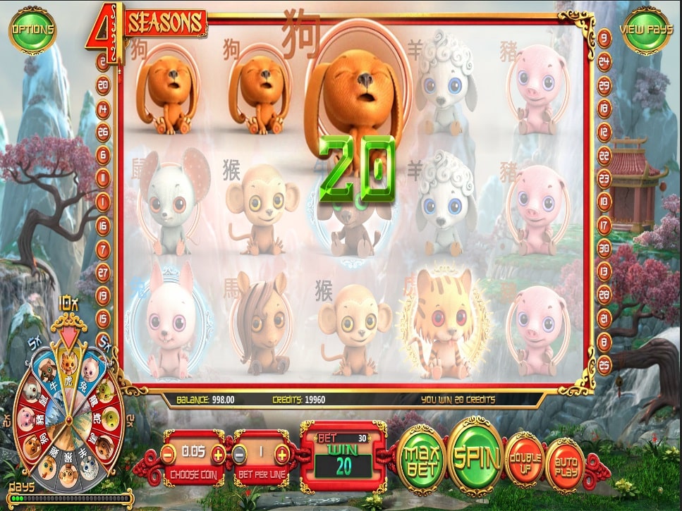 Игровой Автомат 4 seasons