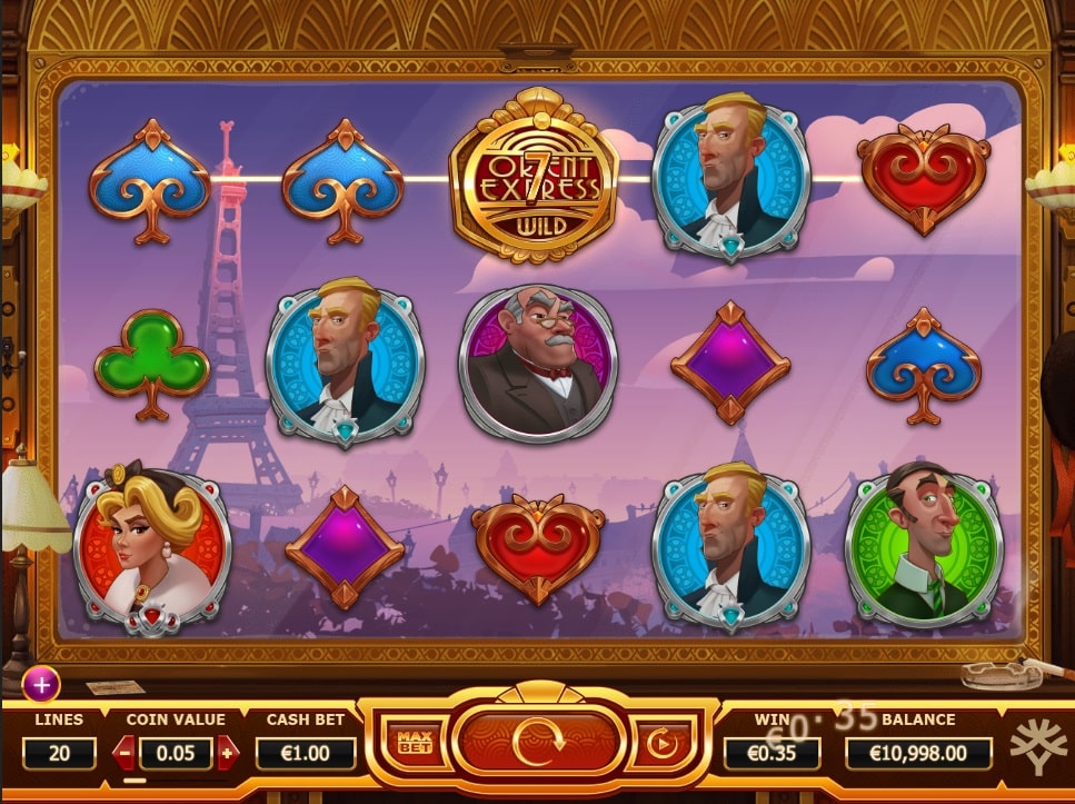 Orient Express игровой автомат и его характеристики