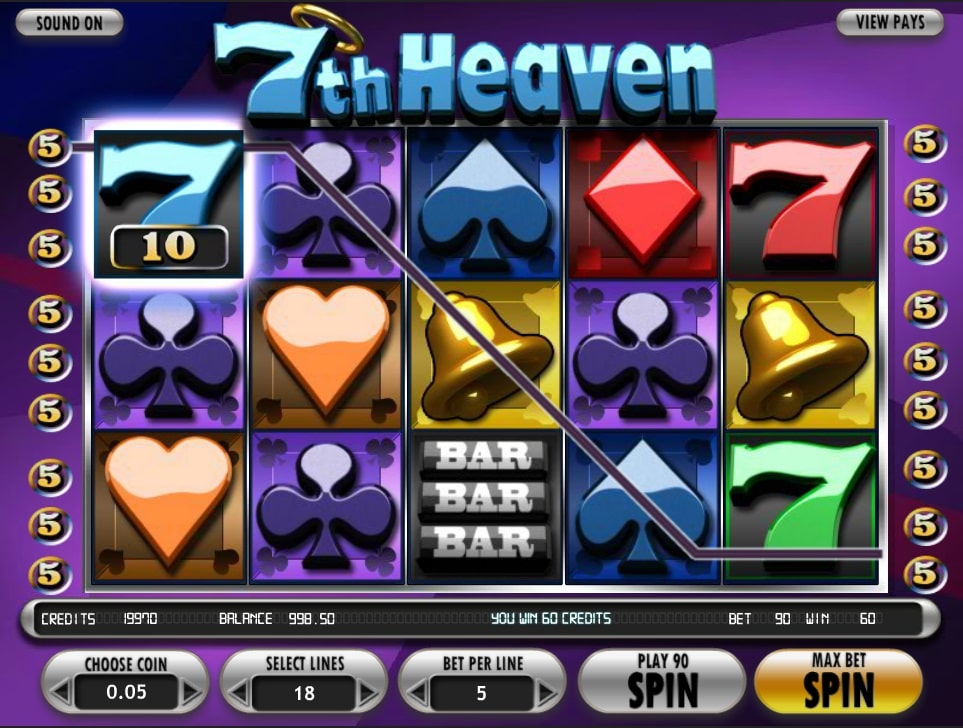Игровой автомат 7th Heaven