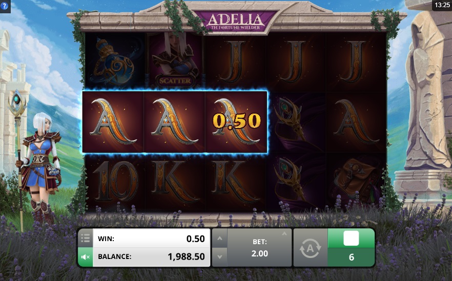 Игровой автомат Adelia the Fortune Wielder от Микрогейминг