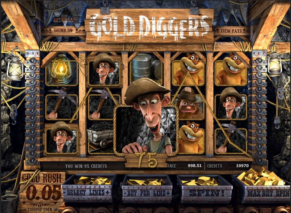 Игровой автомат Gold Diggers